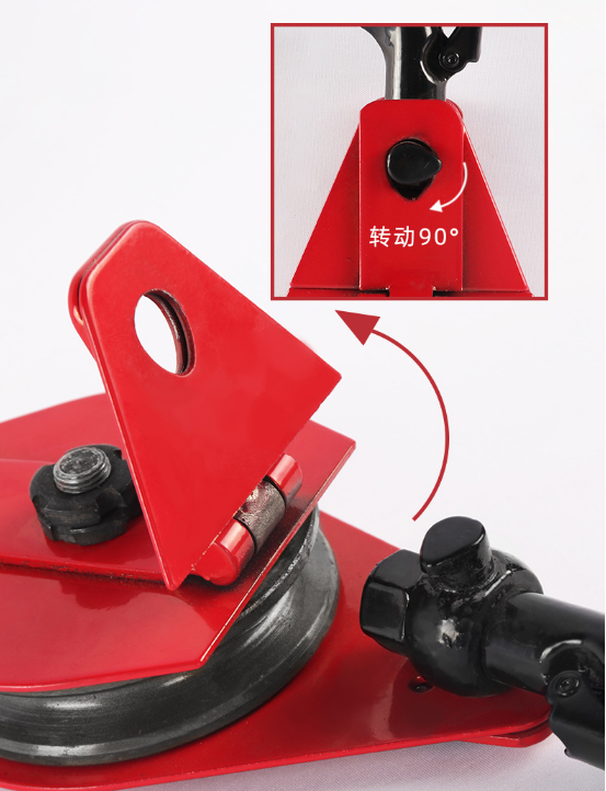 起重滑车极具人性化的一处设计