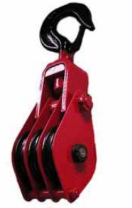 开口起重滑车更换吊钩注意事项